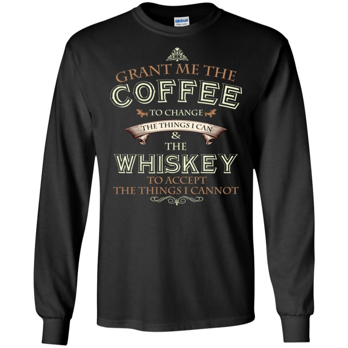 Grant Me The Coffee To Change The Things I Can Shirt