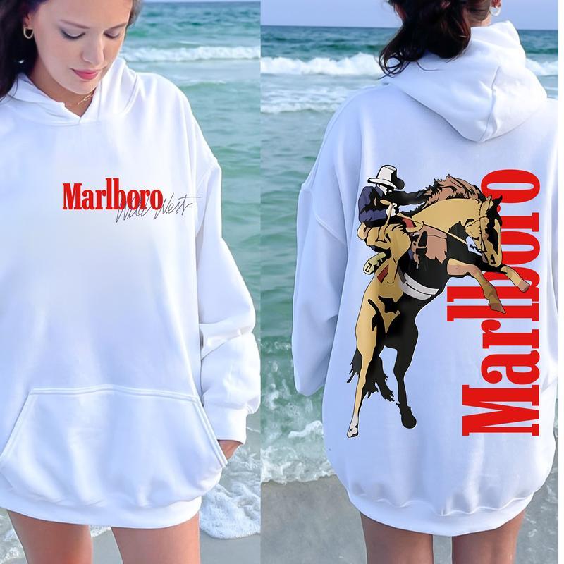 Marlboro Cowboy Wild West Hoodie