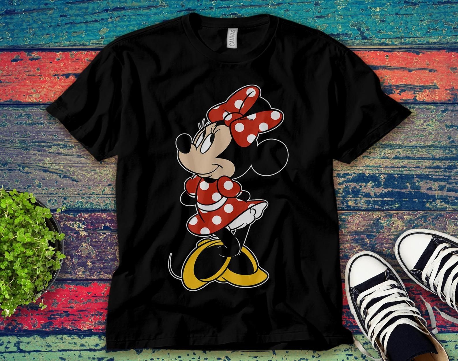 Minnie Mouse Dress Cute Out Funny Unisex T-Shirt Unisex Adult Bella Shirt Gift