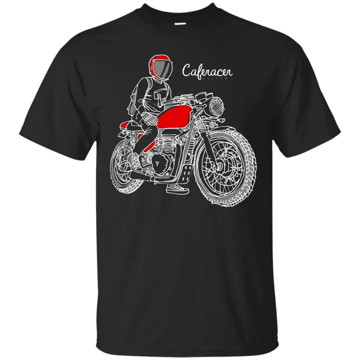 Caferacer Custom (Dark Color) T-Shirt