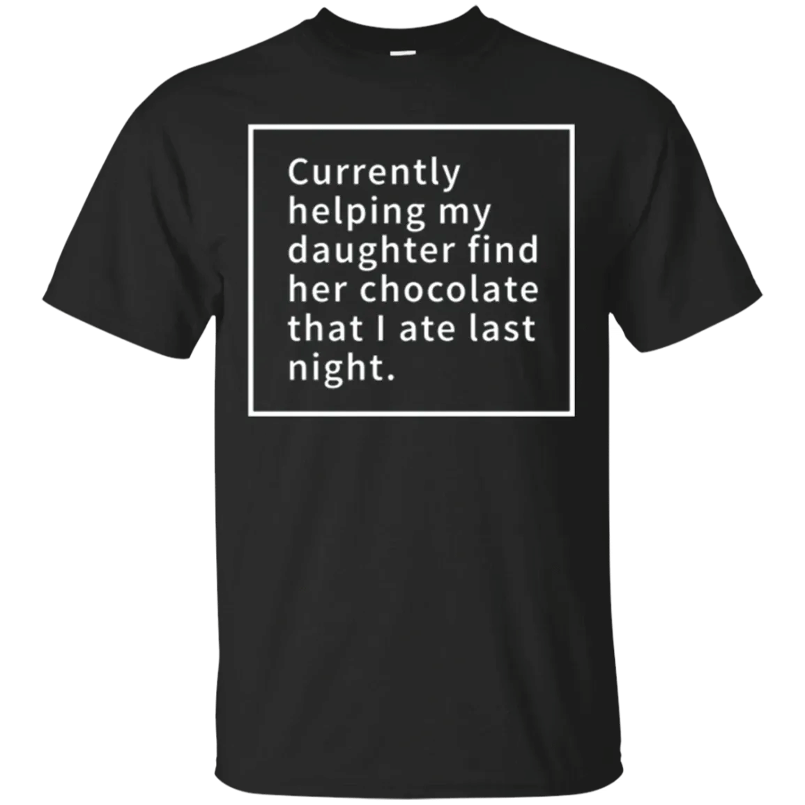 Funny Chocolate Hunt T-Shirt For Mom And Dad  Daughter