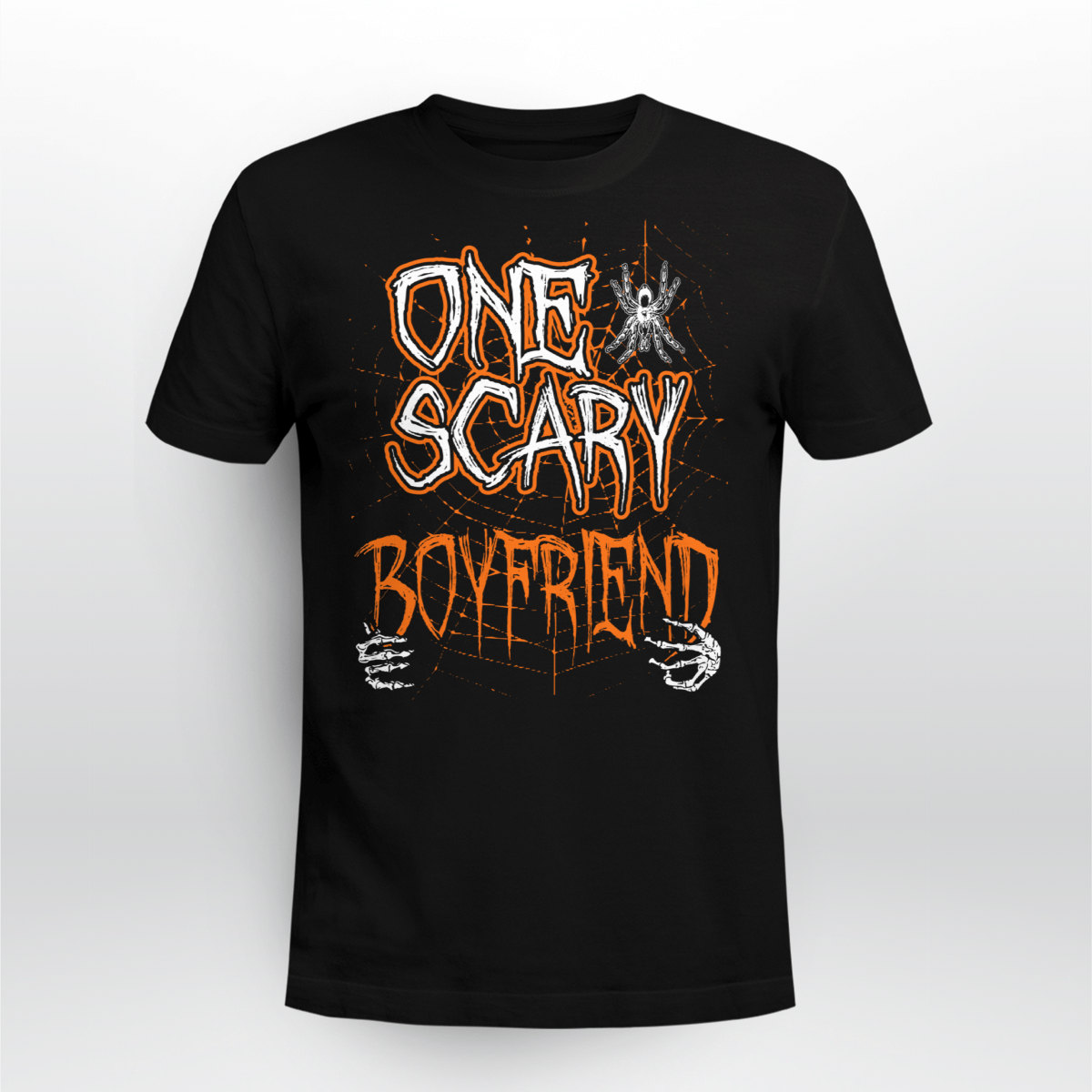 One Scary Boyfriend Matching Family Halloween Costume Shirt