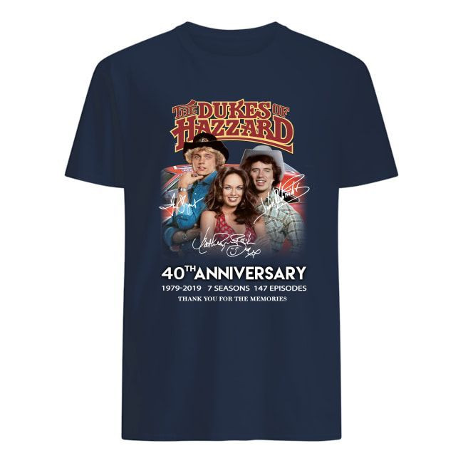 The Dukes Of Hazzard 40Th Anniversary 1979-2019 Tv Series Fans Shirts