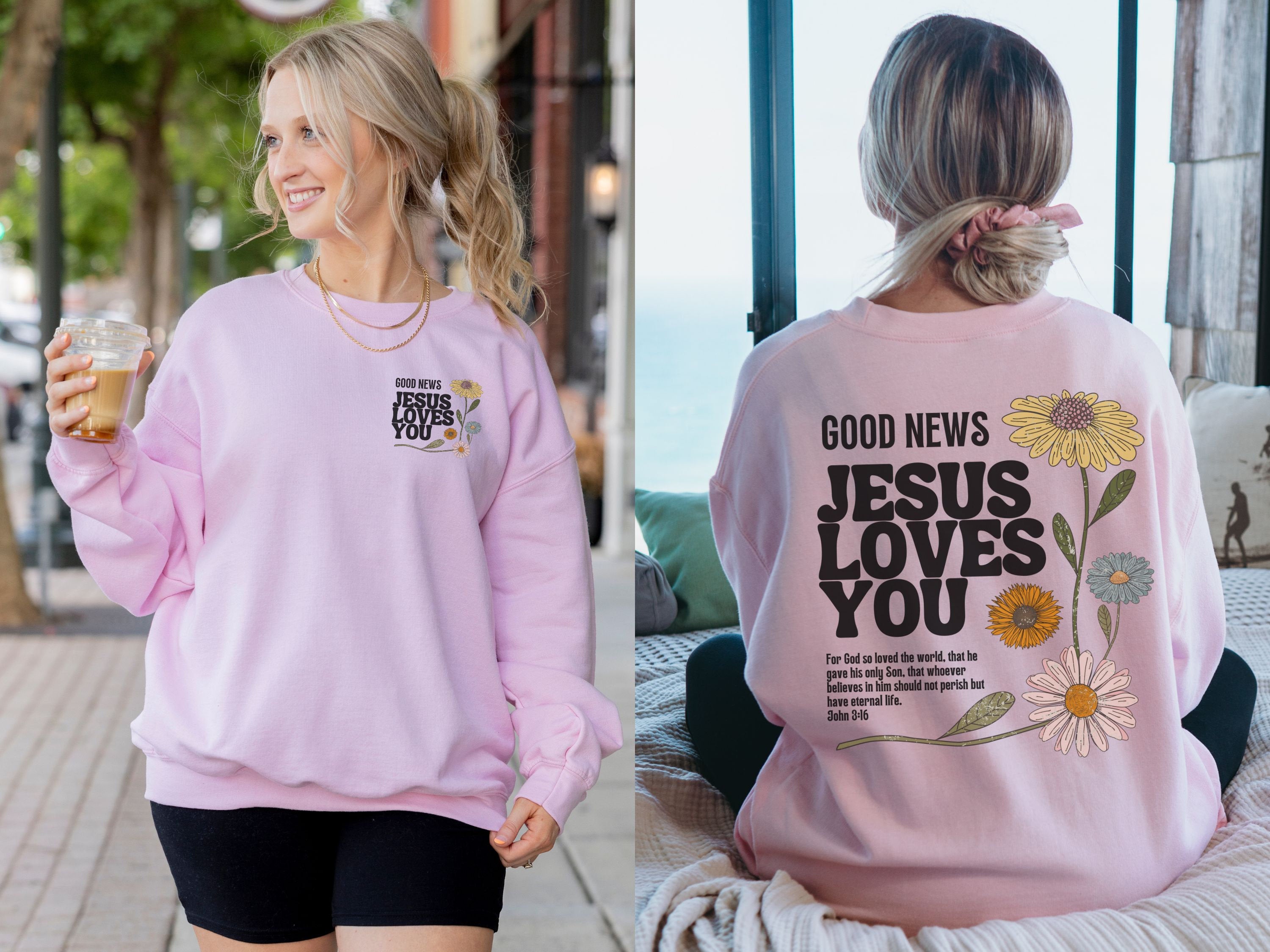 Loves You Crew Neck Sweatshirt