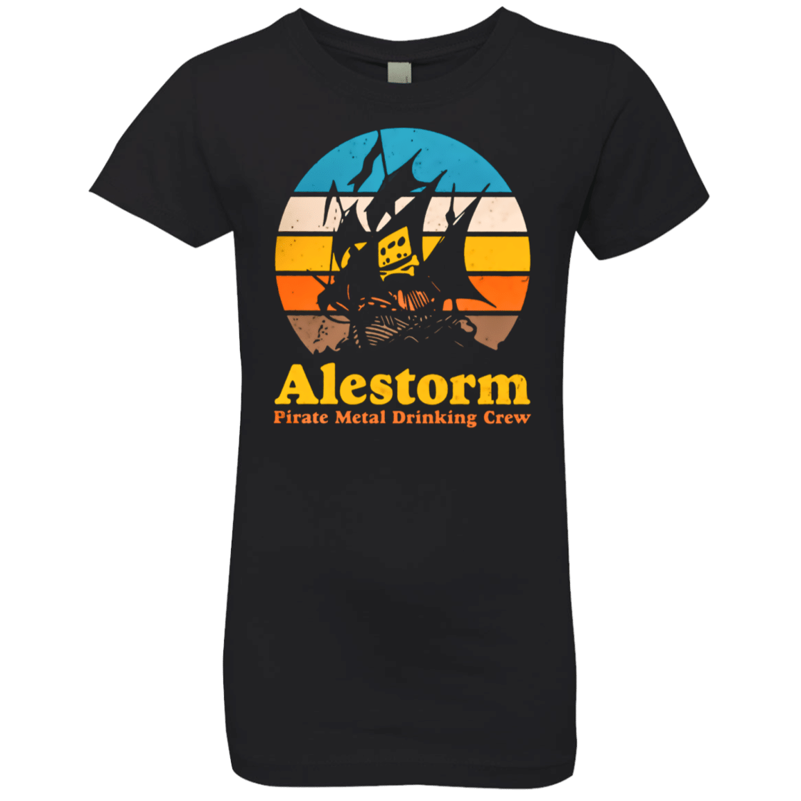 Alestorm – Retro Sunset Girls Premium T-Shirt