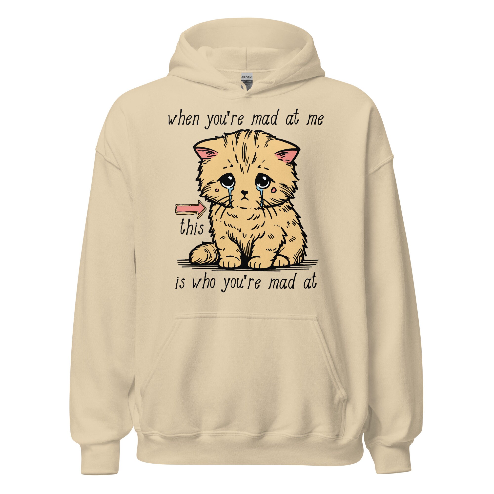 When You’re Mad At Me This Is Who You’re Mad At – Cute Meme Hoodie