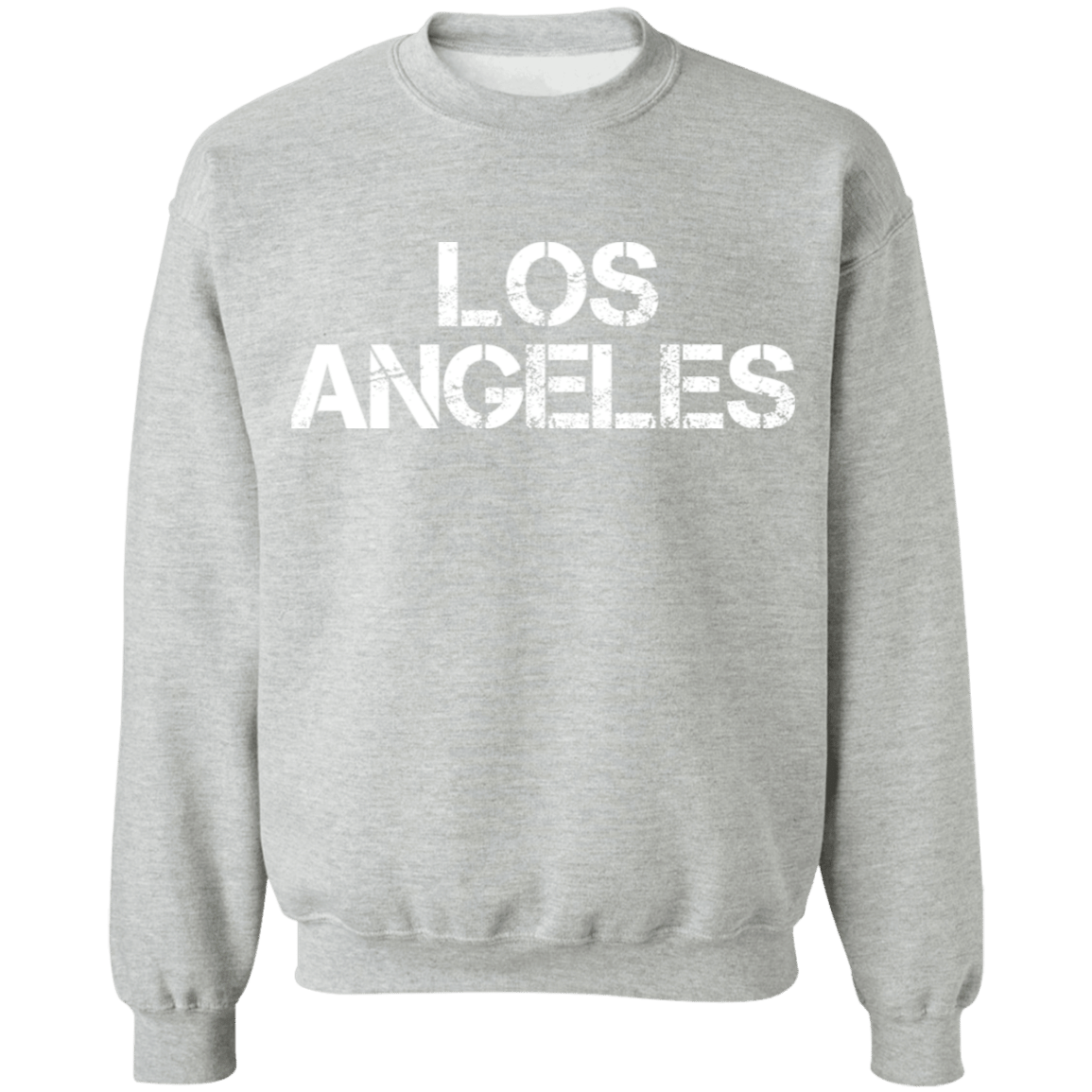 Los Angeles White Fonts Sweatshirt