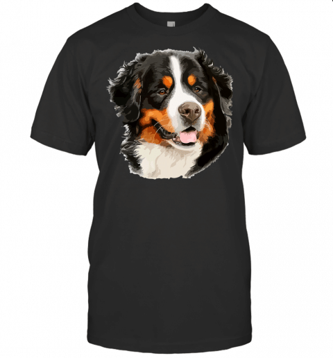 Bernese Mountain Dog T Shirt Gift For Mom Dad