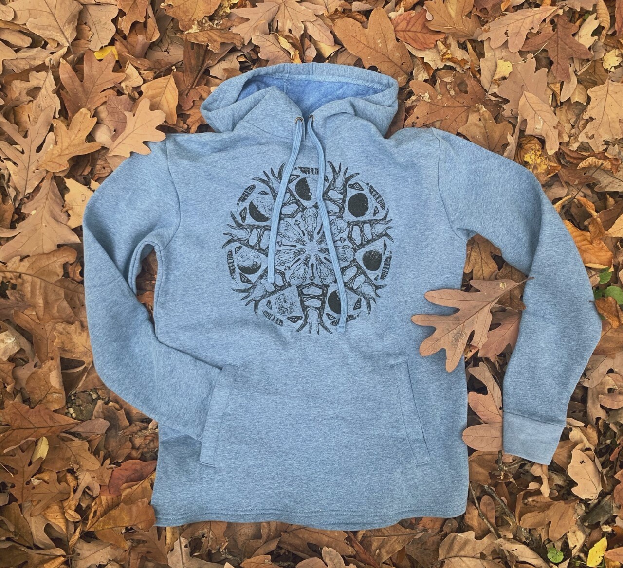 Elk Skull Hooded Sweatshirt