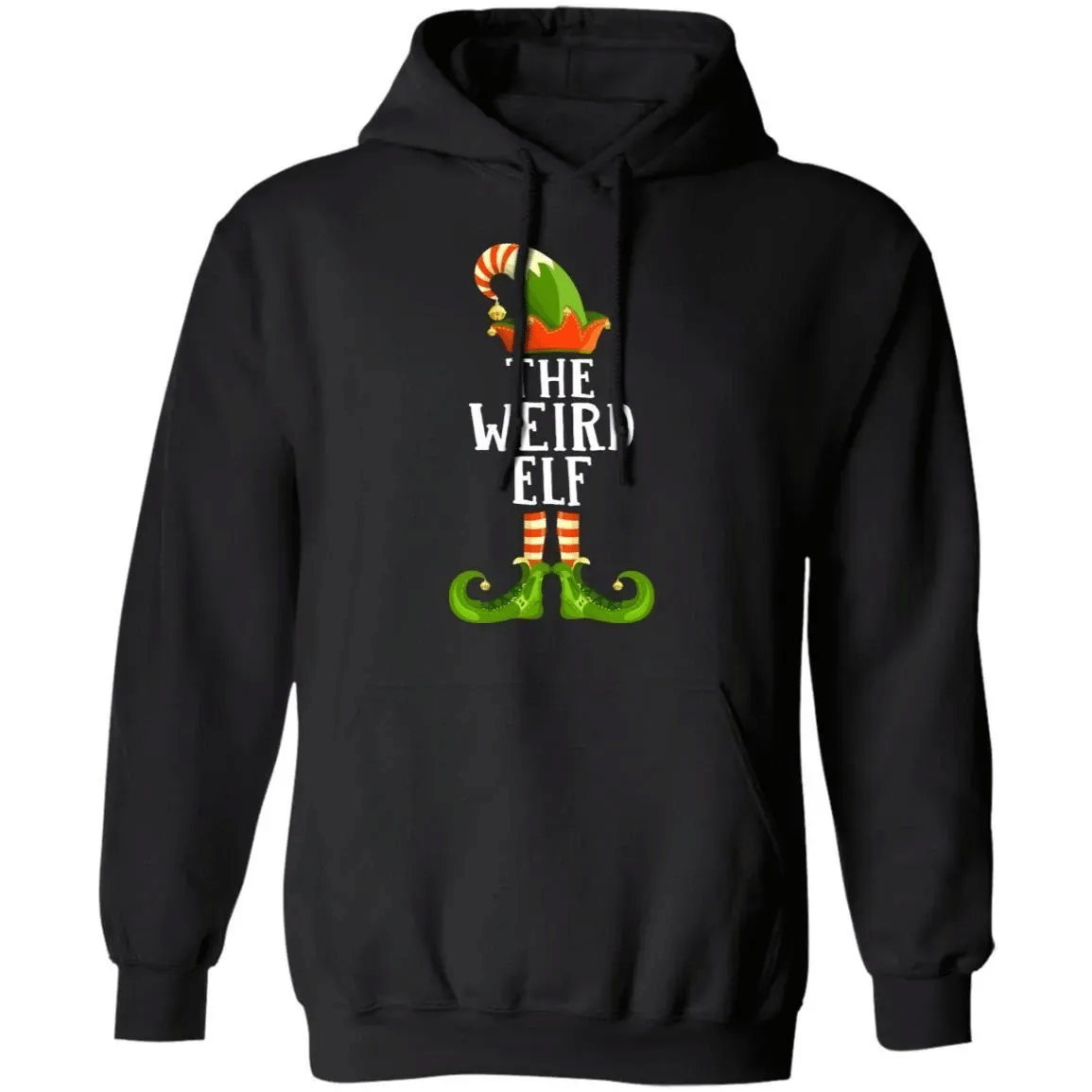 The Weird Elf Hoodie Elf Christmas Hoodie Funny Xmas Gift Mt10