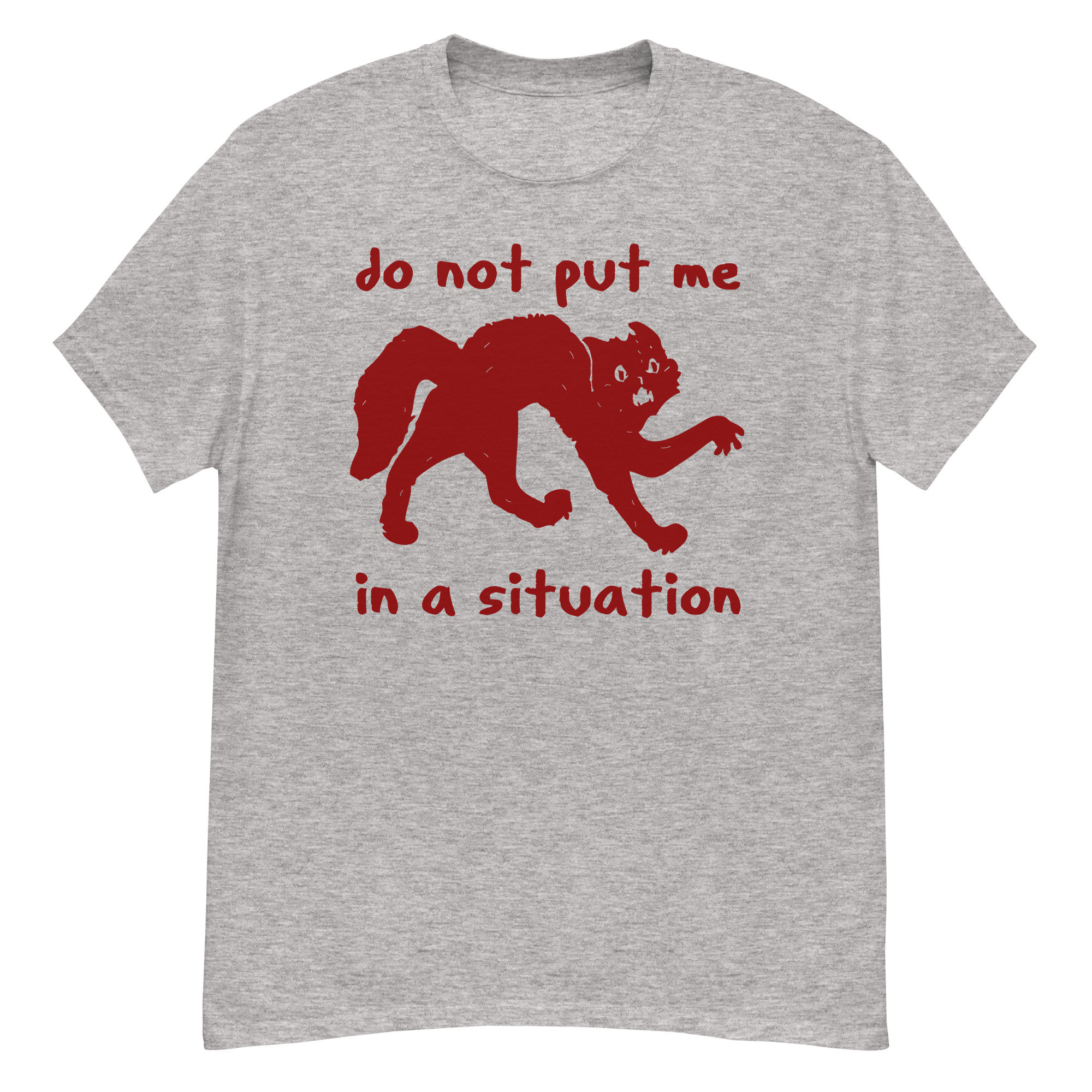 Do Not Put Me In A Situation – Oddly Specific Meme T-Shirt