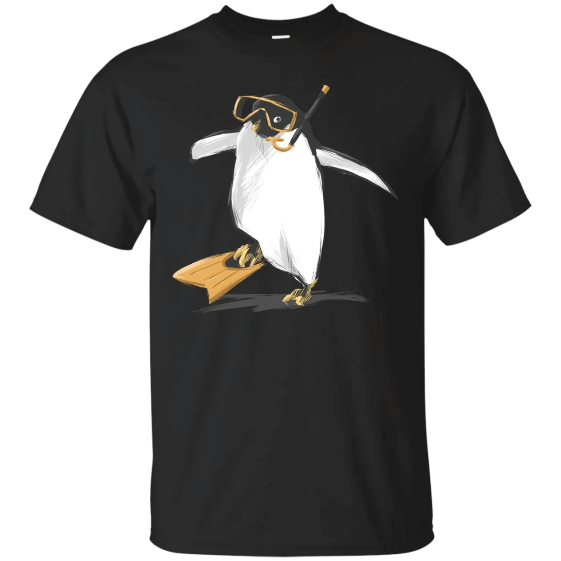 Penguin Is Ready To Dive T-Shirt