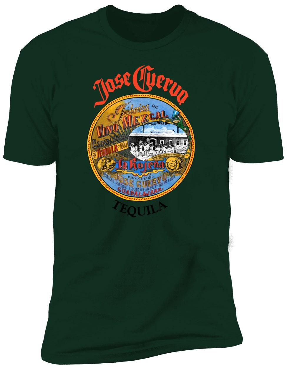 Home  Vintage Liquor  Jose Cuervo Tequila Mexico Vintage 1986 Premium Men Shirt