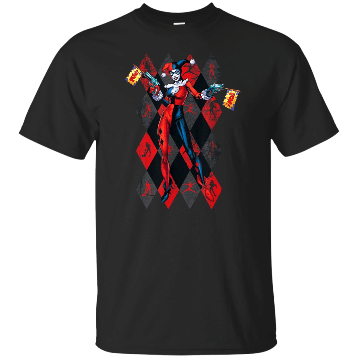 Harley Quinn Pow Pow T Shirt