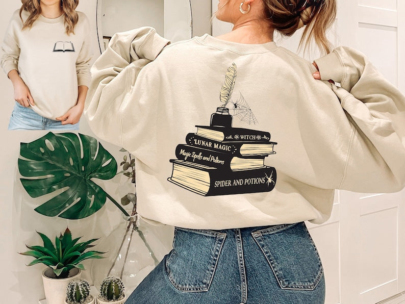 Hp Wizard Castle Book Sweatshirt