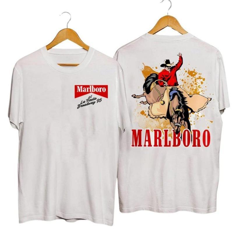 Marlboro Cowboy Wild West Rodeo T-shirt