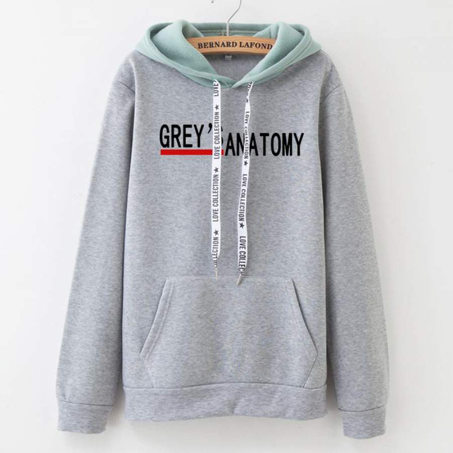 Greys Anatomy Hoodies Women Greys Sweatshirt