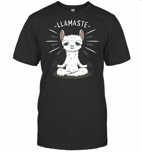 Llamaste Shirt Funny Llama Workout Gym Aplaca Yoga Llamaste T Shirt