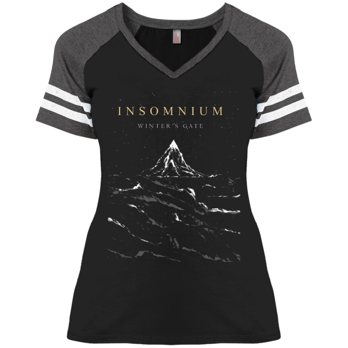 Insomnium – Winter’S Gate Ladies’ V-Neck