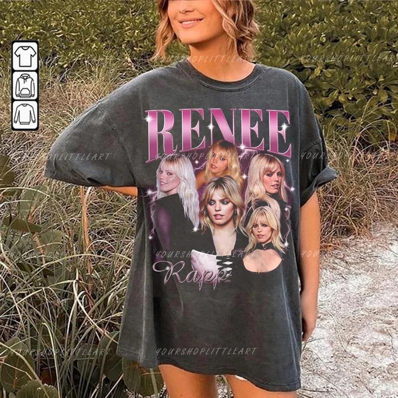 Limited Renee Rapp Vintage T-Shirt- Unisex Tee shirt- Renee Rapp Tour 2024 Gift Bootleg Inspired