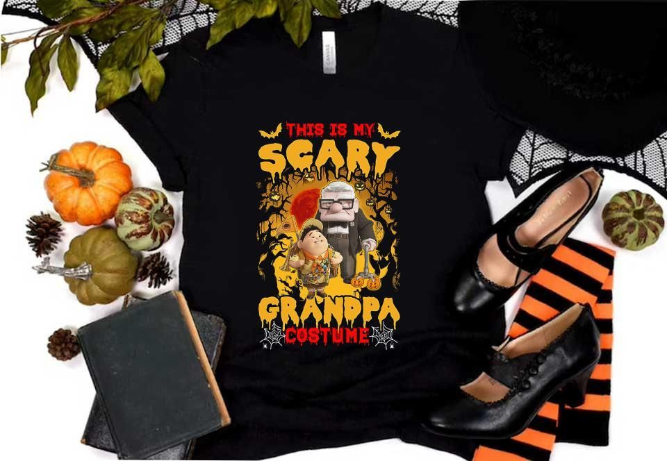 This Is My Scary Grandpa Costome Halloween Shirt