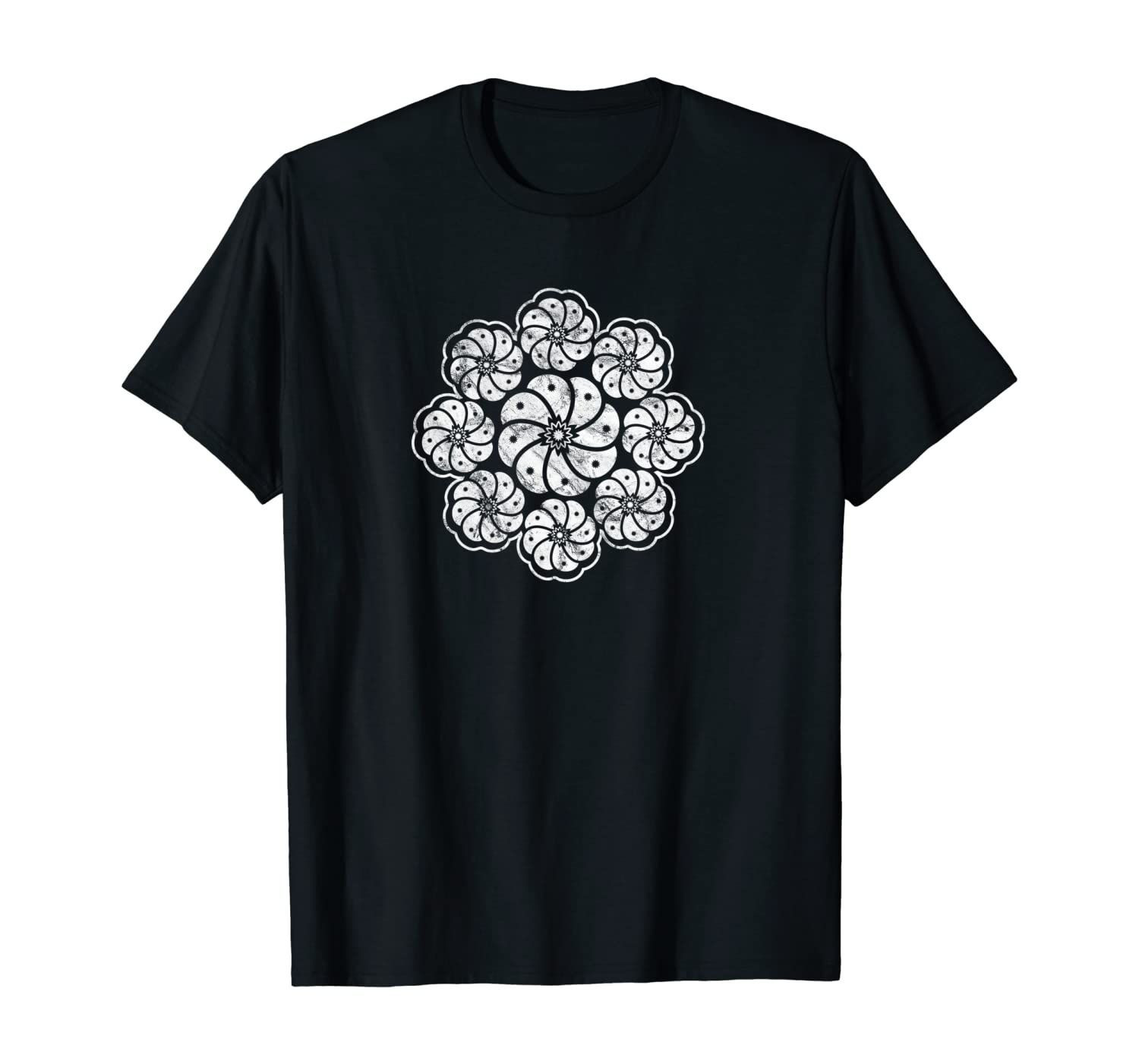 Peyote Cactus Symbol Mandala Lophophora Williamsii Desert Unisex T-Shirt