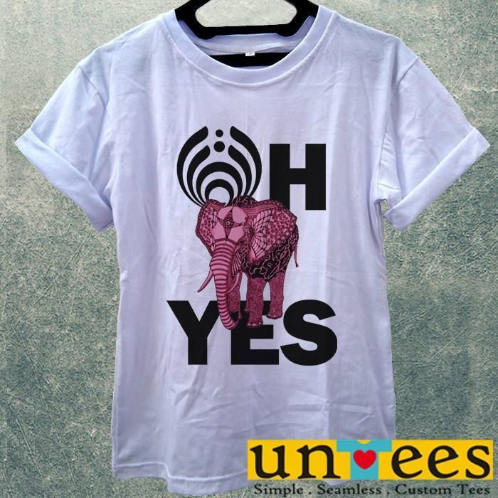 Low Price Womens Adult T-Shirt –  Bassnectar Oh Yes Design