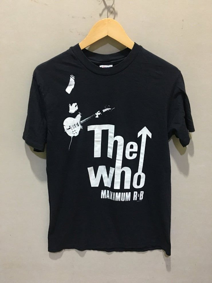 Nos Vintage The Who Maximum R B The Are Alrigth Rare Tour Concert Band Shirt