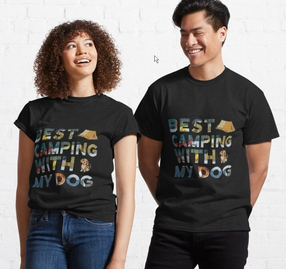 Best Camping Withmy Dog Classic T-Shirt