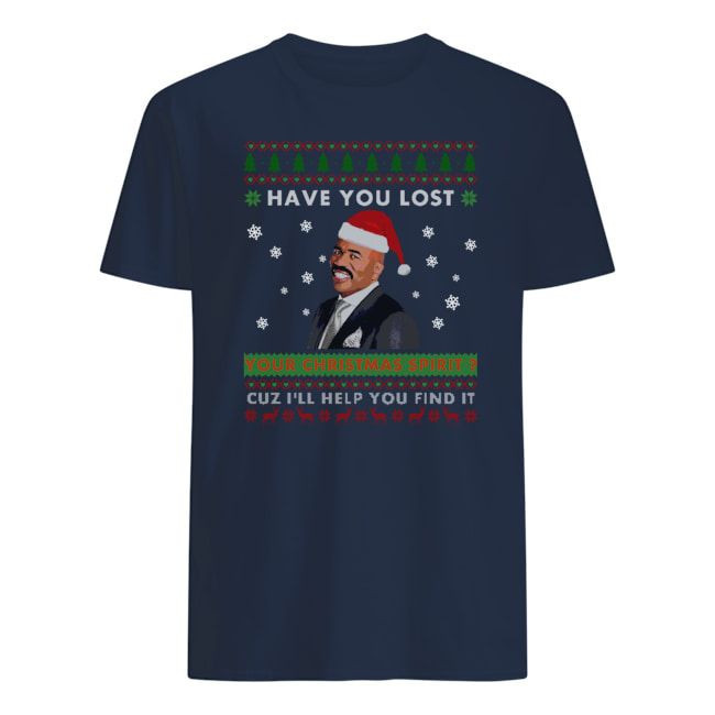 Have You Lost Your Christmas Spirit Ill Help You Find It Steve Harvey Comedian Fans Xmas Shirts