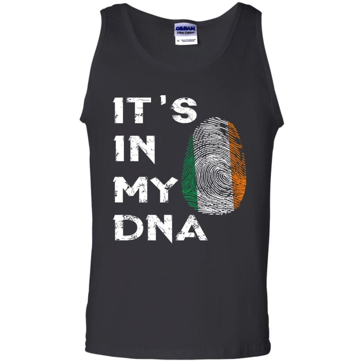 Its In My Dna Fingerprint Irish Ireland Gift Shirt