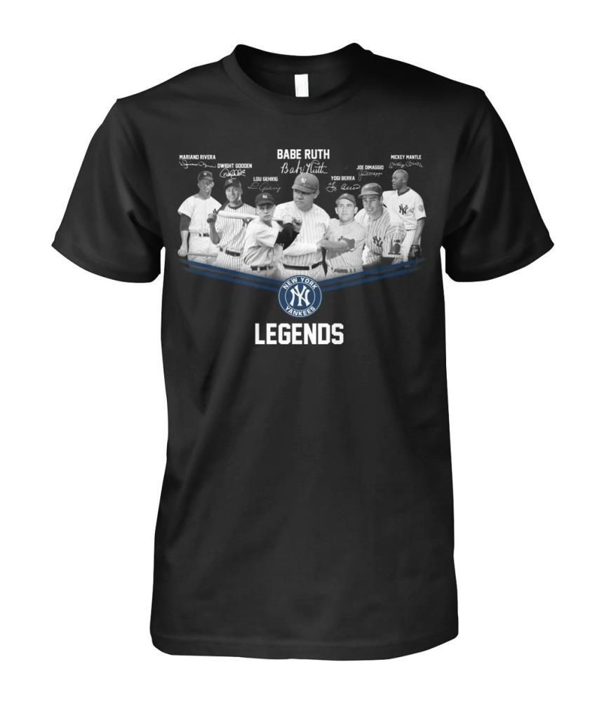 New York Yankees Legends Cool American Baseball Team Fans Gift Shirts