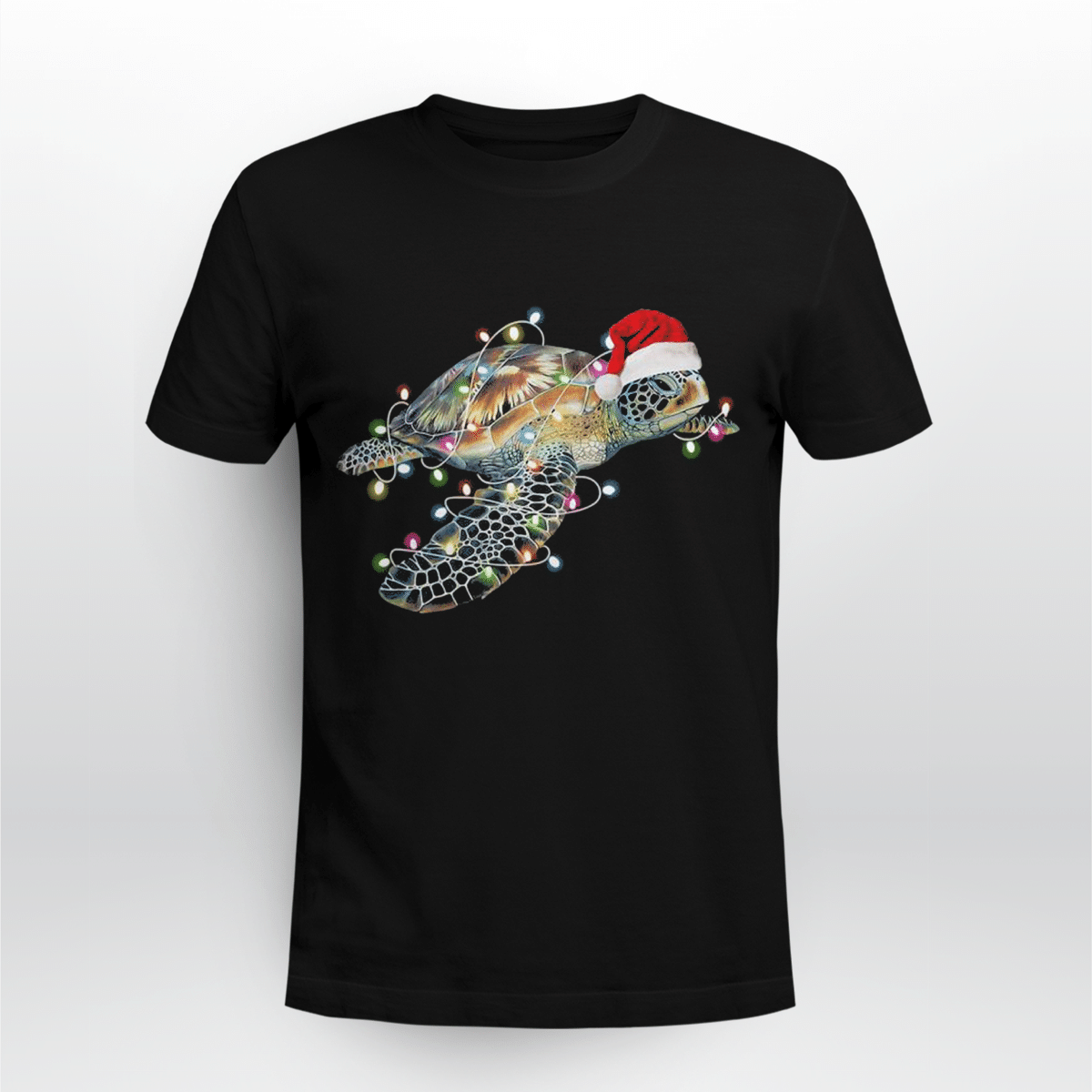 Turtle Christmas Light Shirt