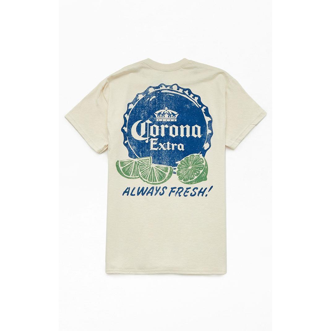 Men’s Corona Fresh T-shirt – Multicolor, Everyday Basics, Cross-gender Fashion, Multiple Fashion Choices