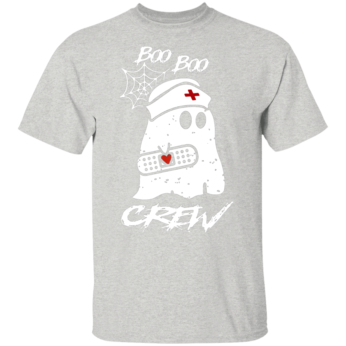 Boo Boo Crew Nurse Ghost Funny Halloween Costume Gift Youth T-Shirt