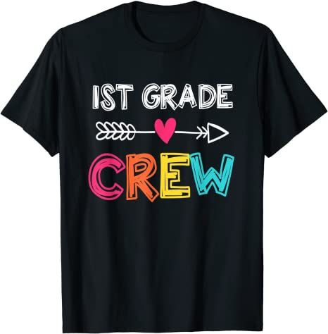 Back To School 2021 – 1St Grade Crew Back To School Shirt For Kids And Teachers