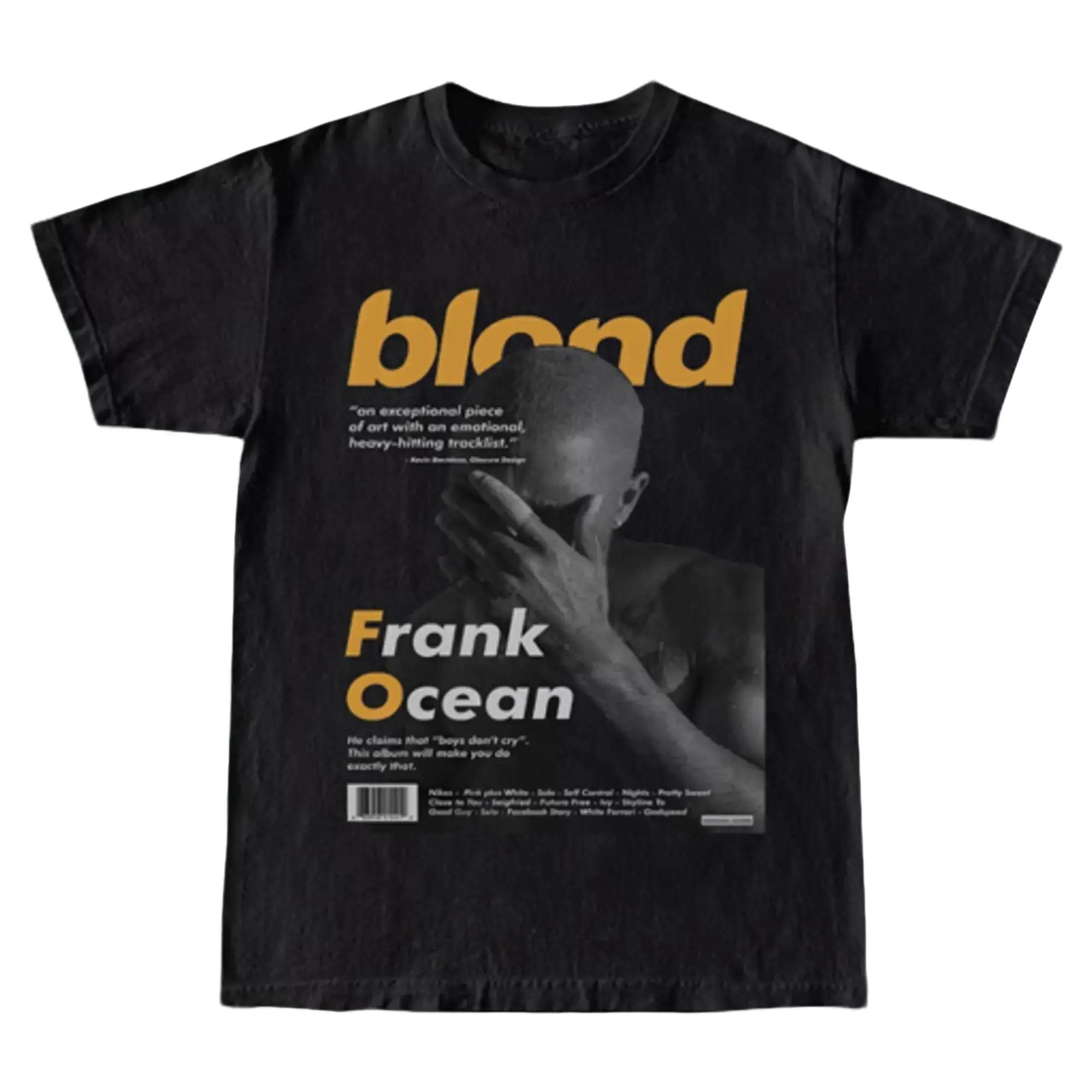 FRANK OCEAN Blond Poster and Hip Hop T-Shirt – Blond Store Crewneck Casual