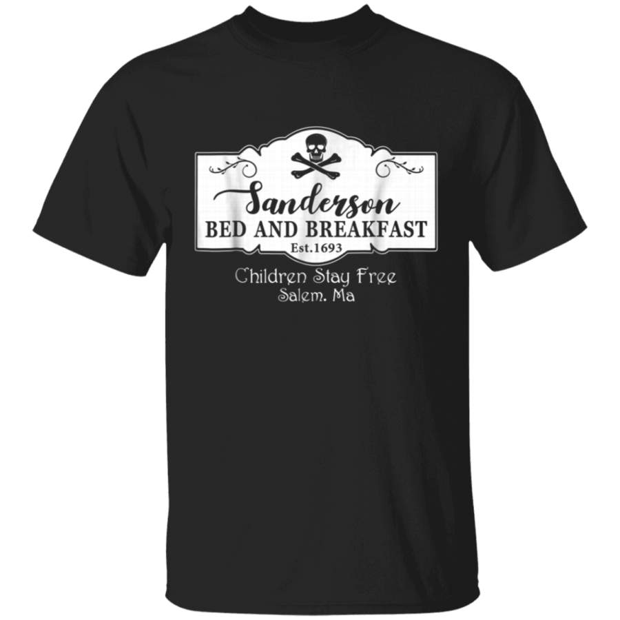 Sanderson bed and breakfast Halloween t-shirt Funny