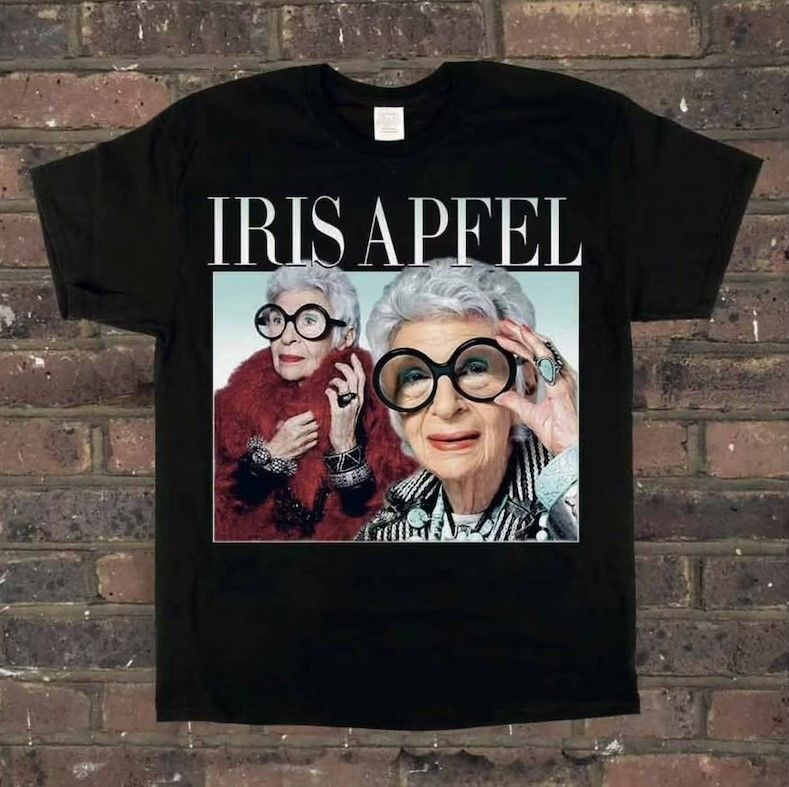 Iris Apfel Tshirt,Fashion,Quote Fashion,Positive Quotes,Illustrated Tshirt