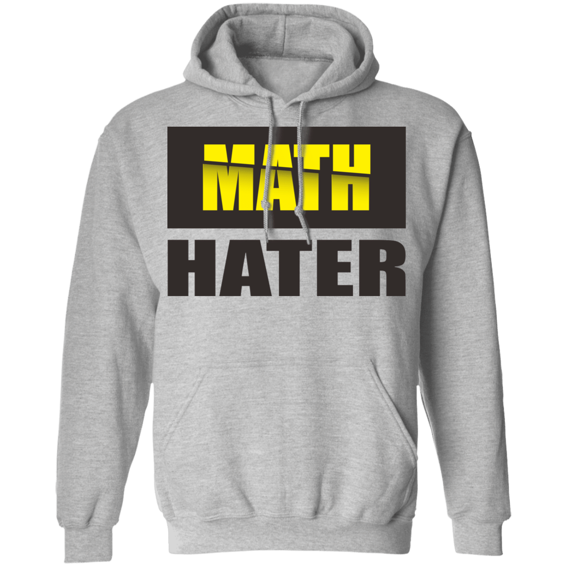 Math Hater Slash Pullover Hoodie