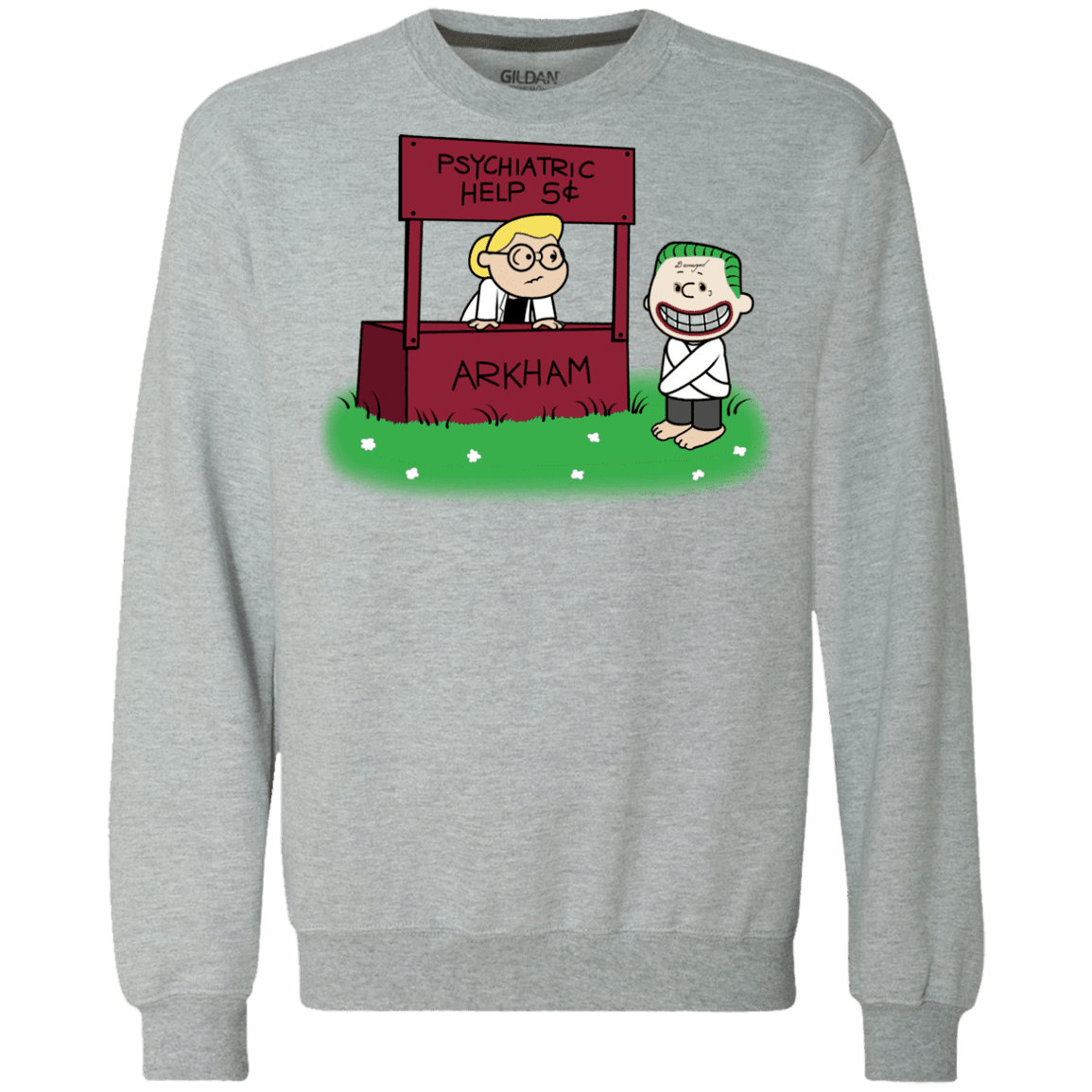 Arkham Help Premium Crewneck Sweatshirt