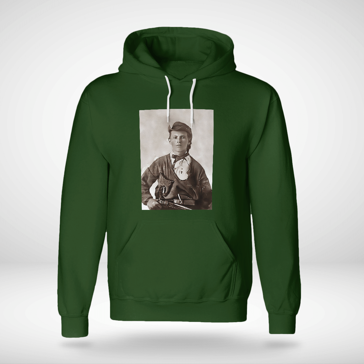 Jesse James Notorious Gangsters Unisex Hoodie