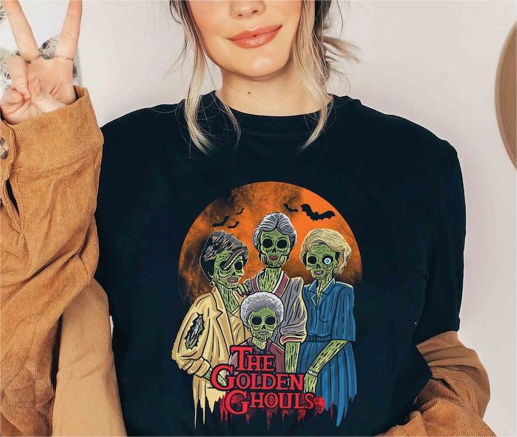 Halloween The Golden Ghouls Sweatshirt