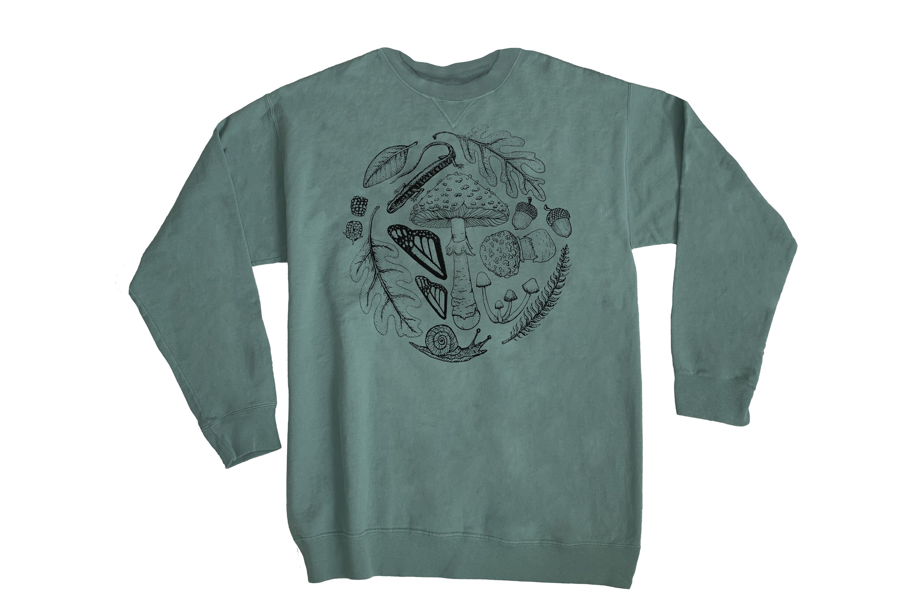 Forest Floor Crew Neck Sweatshirt