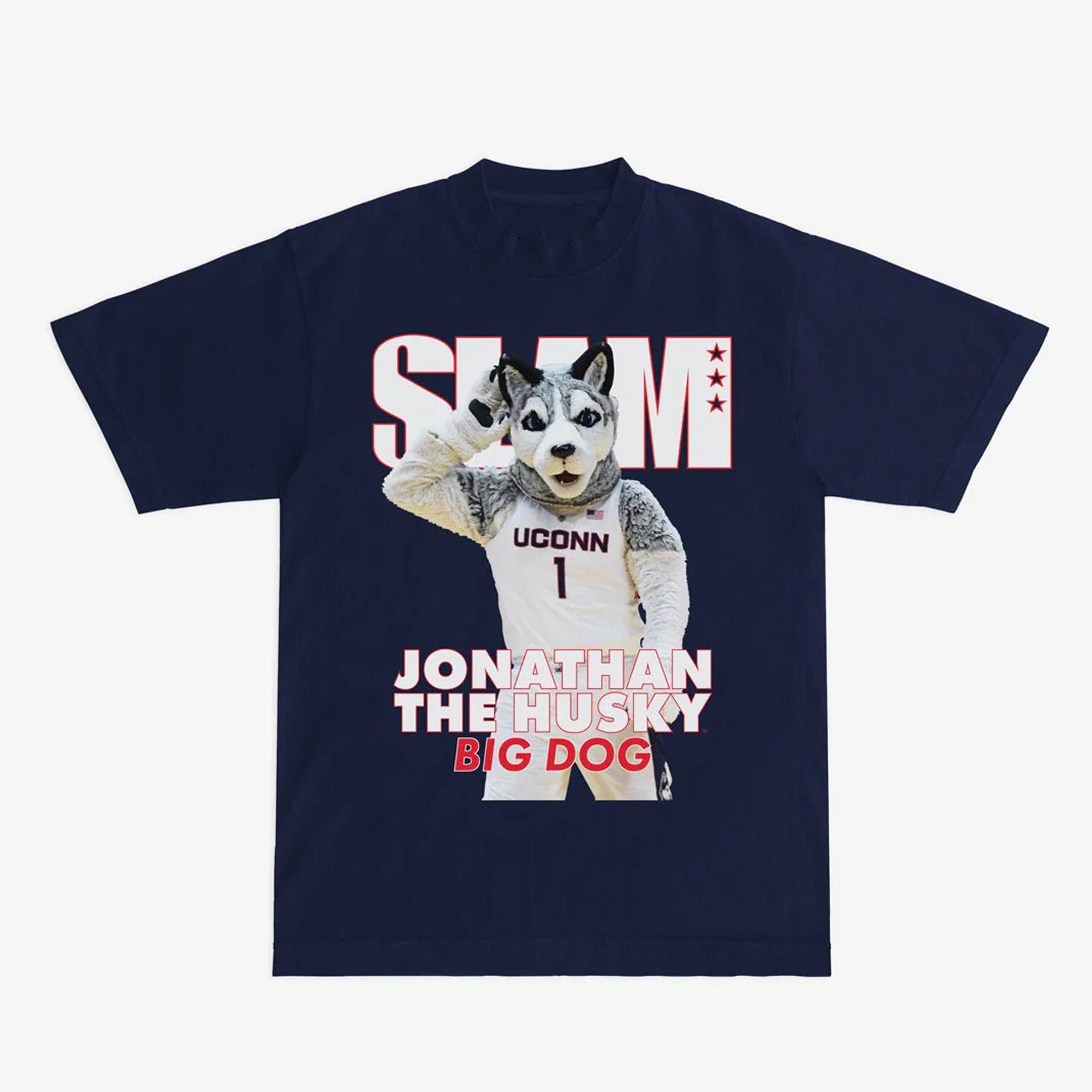 SLAM UConn Mascot Cover Tee