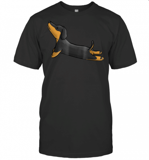 Dachshund Yoga Pose Shirt Funny Dog Gift T Shirt