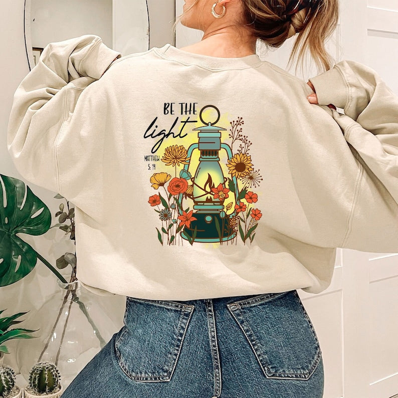 Vintage Faith Floral Sweatshirt