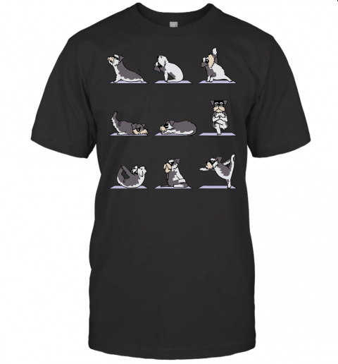 Miniature Schnauzer Yoga T Shirt