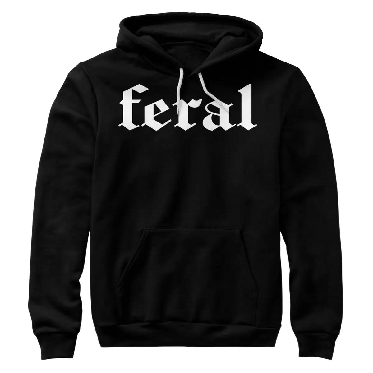 Feral hoodie, Feral Human T-shirt, Funny Graphic Printed Tee, Feral Unisex Soft Fabric Short Sleeve Tee, Comfort hoodie,ts For Feral Wife