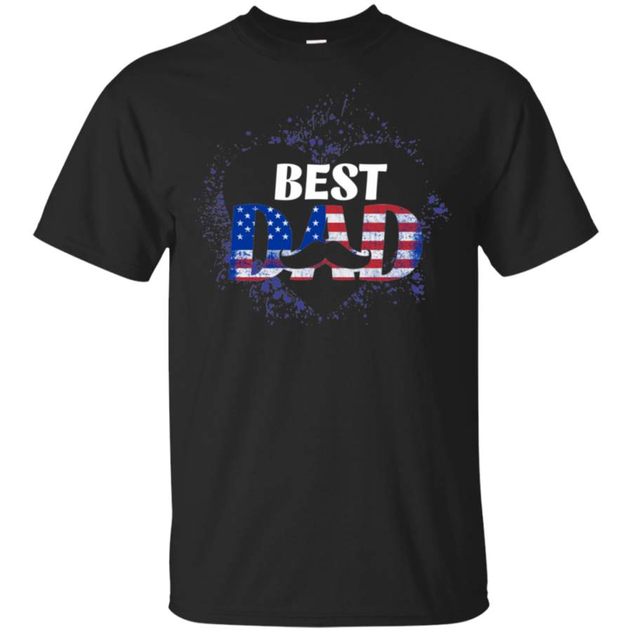 American Flag Dad Shirt Best Dad Fathers Day